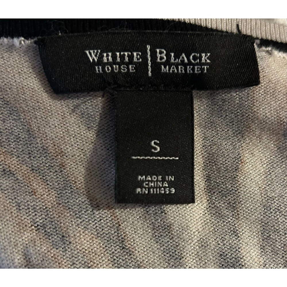 White House Black Market Tiger Print Cardigan, Size S - Picture 6 of 8